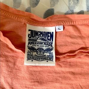 Jungmaven cropped t shirt